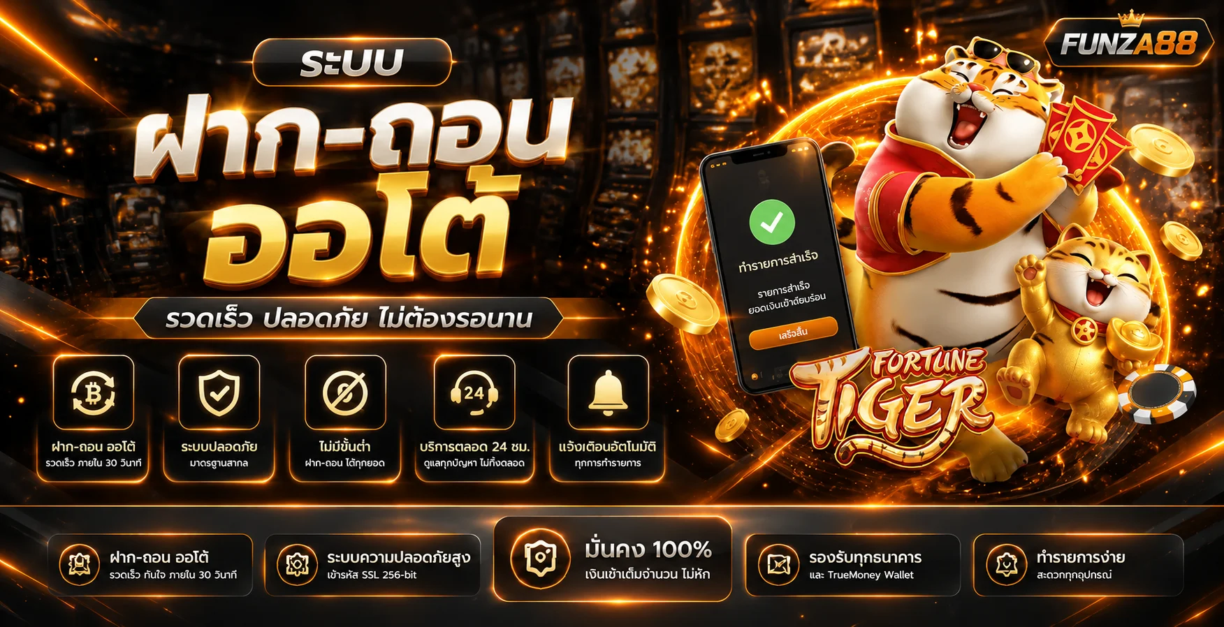 FUNZA88 เว็บตรง สล็อต คาสิโน กีฬาออนไลน์